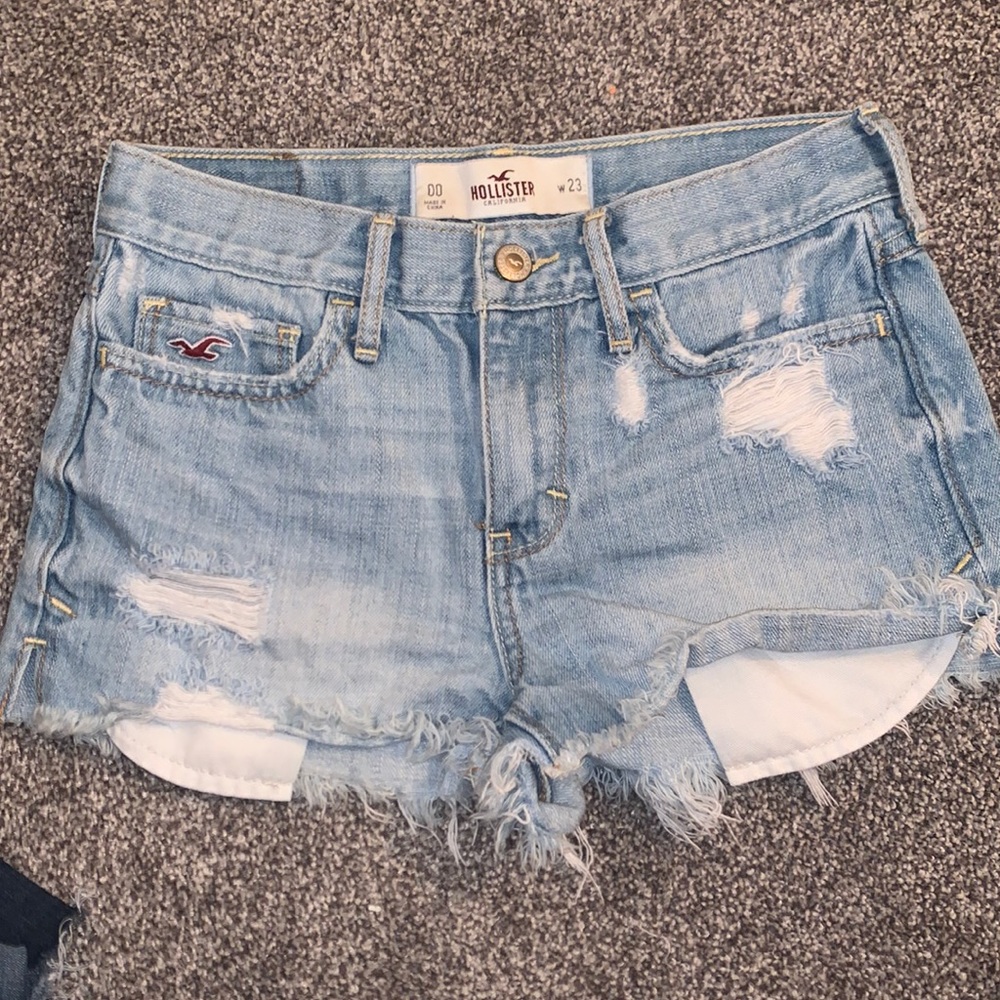 hollister jean shorts